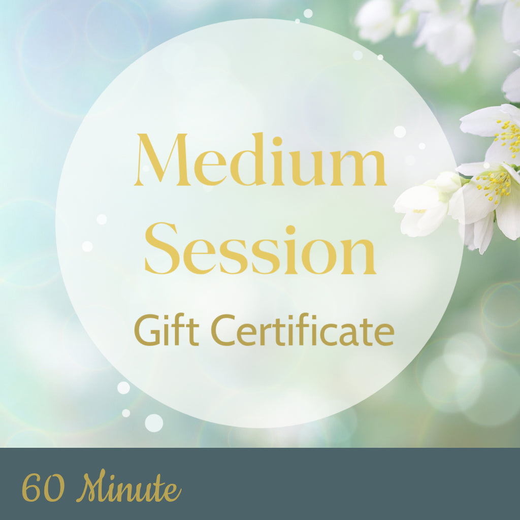 Gift Certificate for a Session